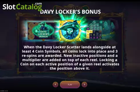 Скрин8. Pirates Hold Davy Locker's Coins слот