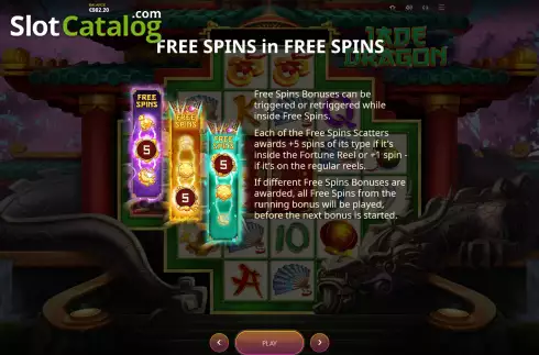 Скрин9. Jade Dragon (Cayetano Gaming) слот