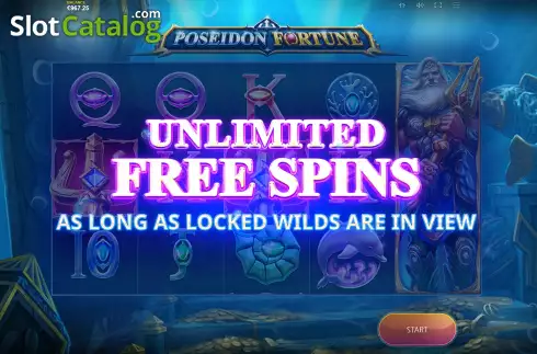 Скрин5. Poseidon Fortune (Cayetano Gaming) слот
