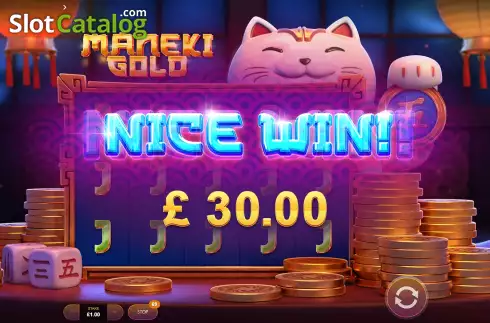 Скрин7. Maneki Gold слот