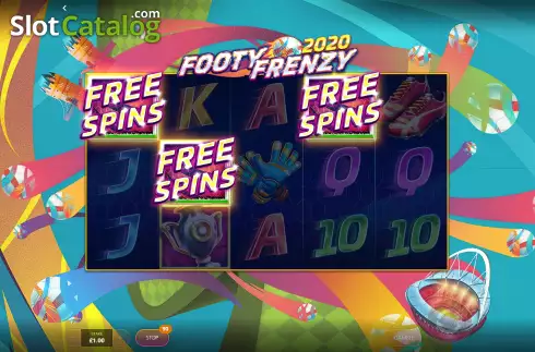 Скрин8. Footy Frenzy 2020 слот