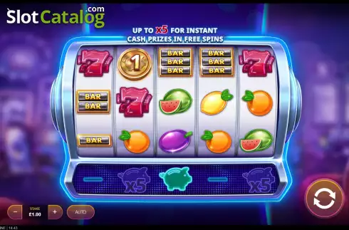 Скрин2. Fruit Stack Cash Machine слот