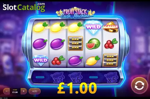 Скрин3. Fruit Stack Cash Machine слот