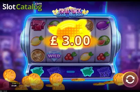 Скрин4. Fruit Stack Cash Machine слот