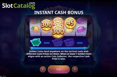 Скрин5. Fruit Stack Cash Machine слот