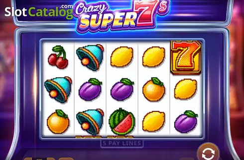 Скрин3. Crazy Super 7s слот