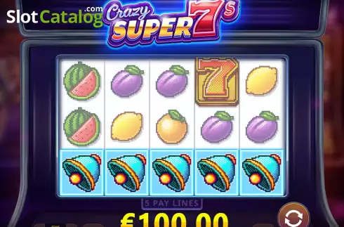 Скрин5. Crazy Super 7s слот