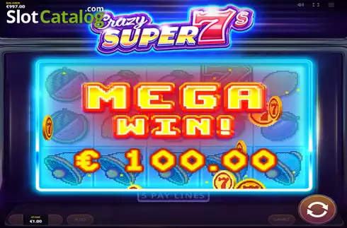 Скрин6. Crazy Super 7s слот