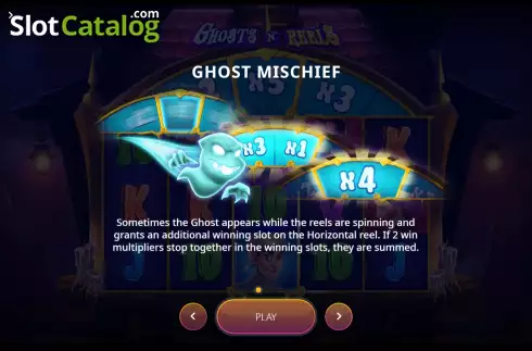 Скрин8. Ghosts N' Reels слот
