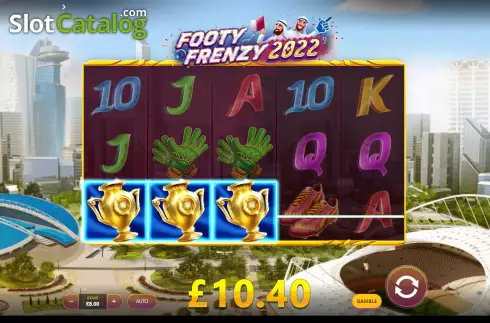 Скрин3. Footy Frenzy 2022 слот
