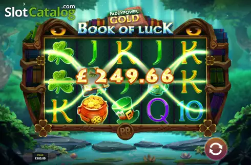 Скрин3. Paddy Power Gold Book of Luck слот