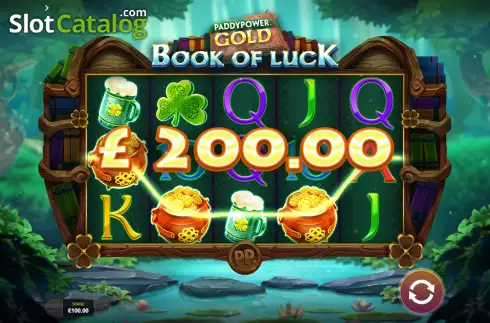 Скрин4. Paddy Power Gold Book of Luck слот