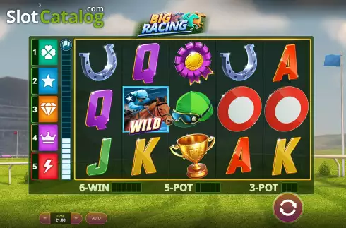 Скрин3. Big Racing слот