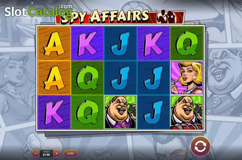 Скрин3. Spy Affairs слот