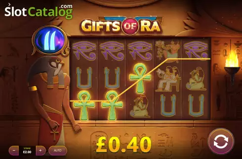 Скрин3. Gifts of Ra слот