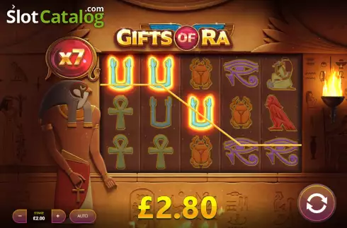 Скрин4. Gifts of Ra слот