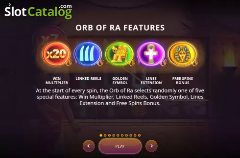 Скрин5. Gifts of Ra слот