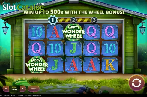 Скрин2. Paddy's Wonder Wheel: Under Construction слот