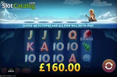 Скрин3. Arctic Fishing слот