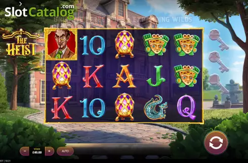 Скрин2. The Heist (Cayetano Gaming) слот