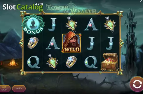 Скрин2. Tower of Wealth слот