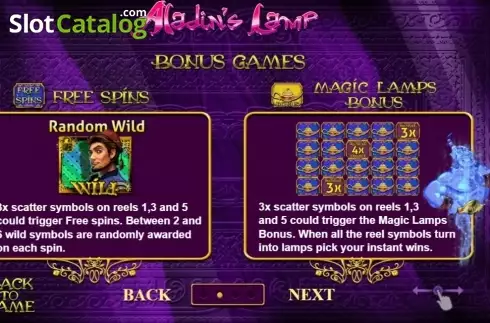 Скрин7. Aladin's Lamp слот