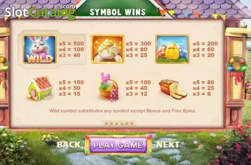 Скрин2. Easter Money слот