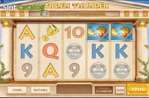 Скрин4. Golden Thunder слот