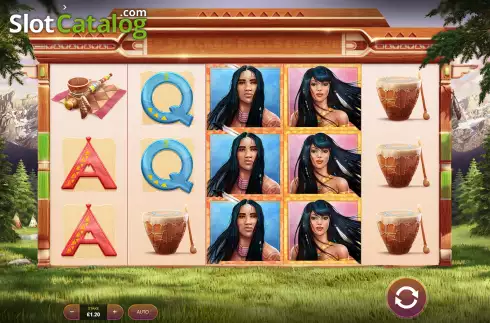 Скрин3. Indian Princess слот