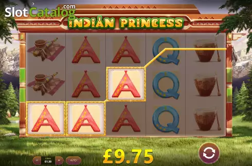 Скрин4. Indian Princess слот