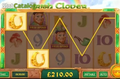 Скрин8. Irish Clover слот