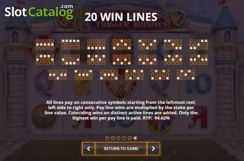 Скрин4. Jousting Wilds слот