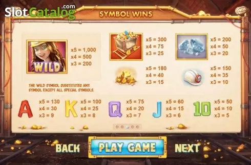Скрин2. Paddy's Luck Mine слот