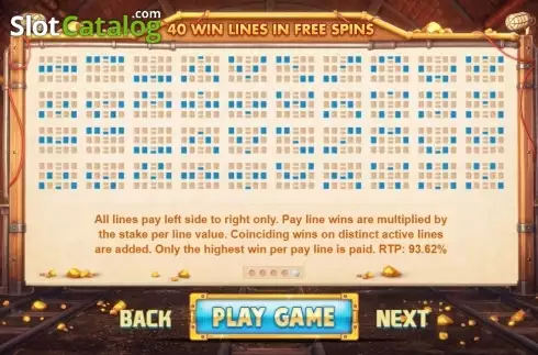 Скрин4. Paddy's Luck Mine слот