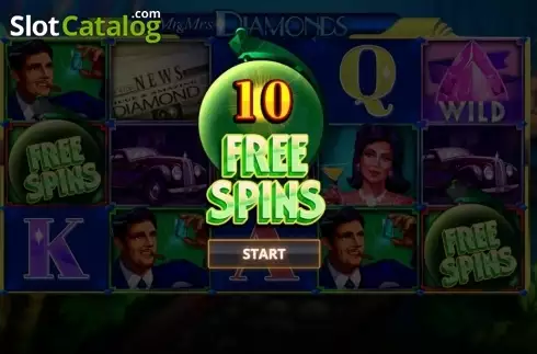 Скрин5. Mr and Mrs Diamonds слот