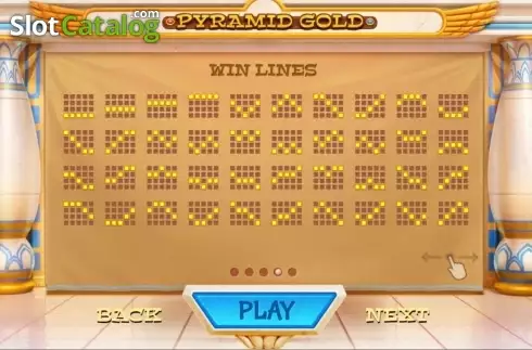 Скрин4. Pyramid Gold слот