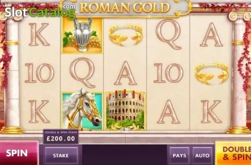 Скрин5. Roman Gold слот