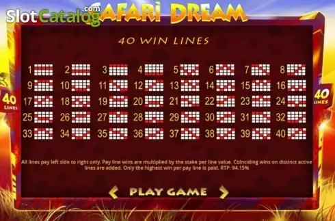 Скрин3. Safari Dream слот