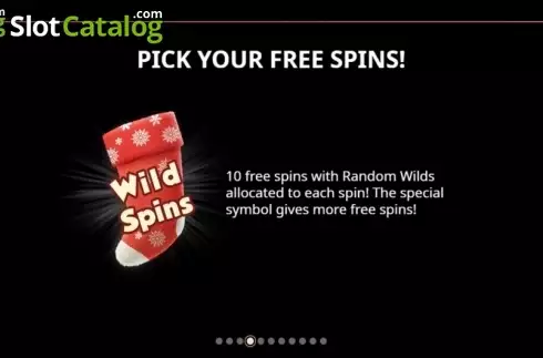 Скрин5. Santa's Spins (Cayetano Gaming) слот