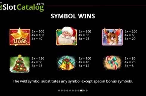 Скрин9. Santa's Spins (Cayetano Gaming) слот