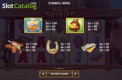 Скрин3. Wild Sheriff (Cayetano Gaming) слот