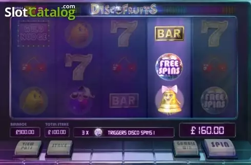 Скрин7. Disco Fruits (Cayetano Gaming) слот