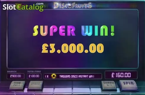 Скрин8. Disco Fruits (Cayetano Gaming) слот