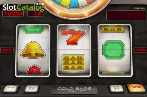 Скрин5. Gold Bars Nudge слот