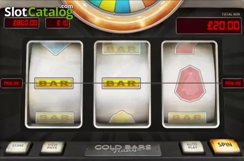 Скрин7. Gold Bars Nudge слот