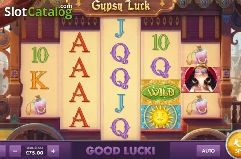 Скрин6. Gypsy Luck слот