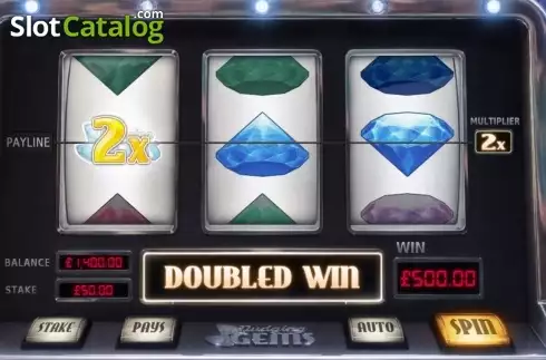 Скрин8. Nudging Gems слот
