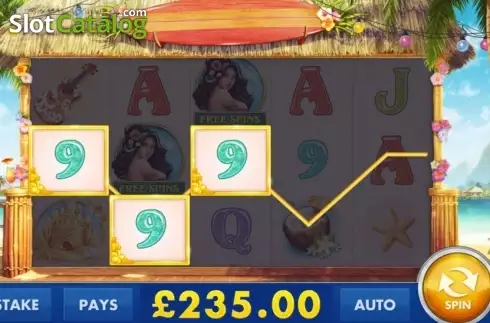 Скрин9. Paradise Treasures слот