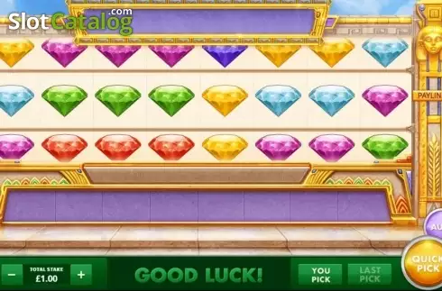 Скрин7. Pharaoh's Diamonds слот