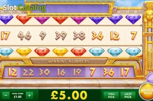 Скрин8. Pharaoh's Diamonds слот